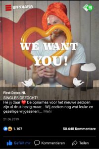 Clown Pepe bei First Dates Nederland 