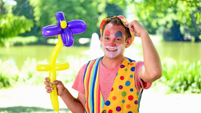 Clown Pepe in der WAZ als TV Star