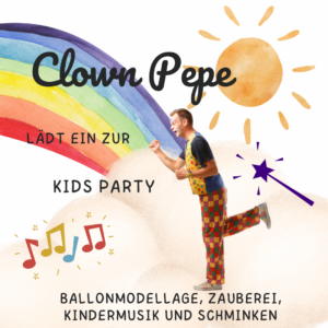 Kids Party Tirol clown pepe